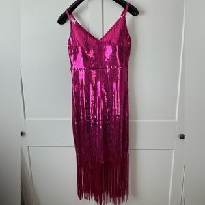 Guess Sequined midi with adjustable straps Size 8